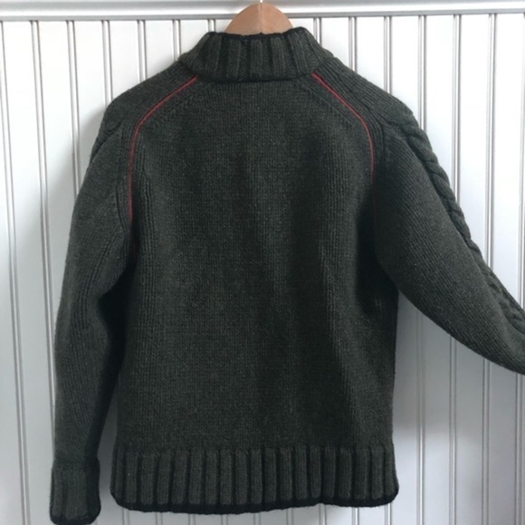 Neve Designs Chunky Wool Full Zip Lined Sweater - Picture 4 of 8